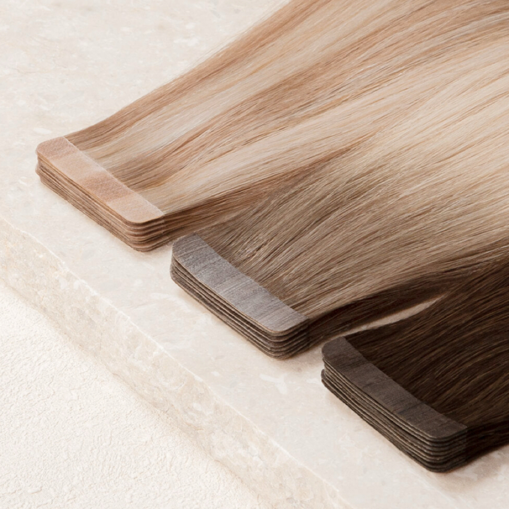 Tape In Extension Install at Bloom Beauty Room LLC in West College Corner, IN