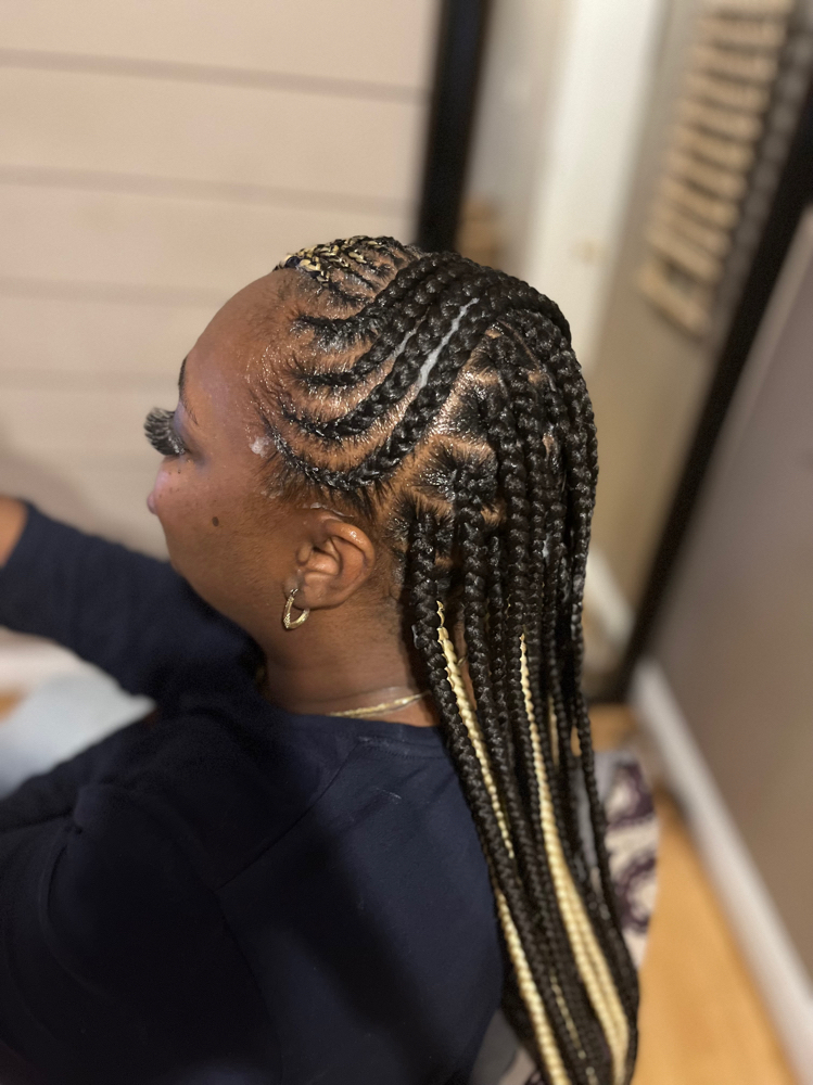 Tribal Braids- Large at Monaye’s in Lubbock, TX