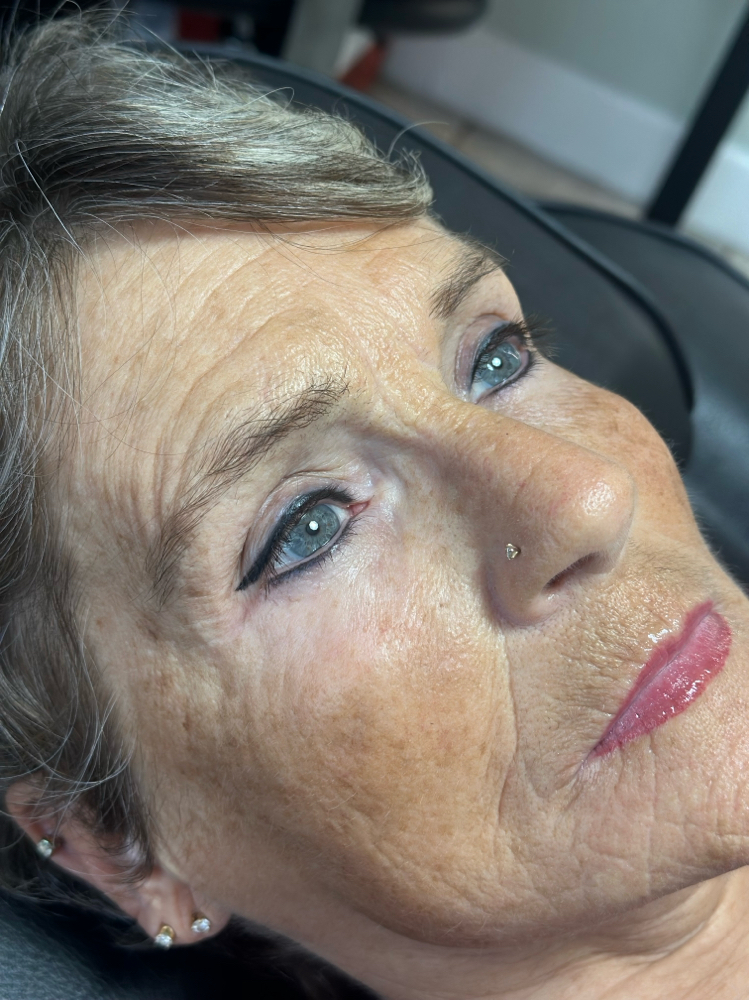 Eyeliner Cosmetic Tattoo at Jens Ink Tattoo Studio in Sebring, FL