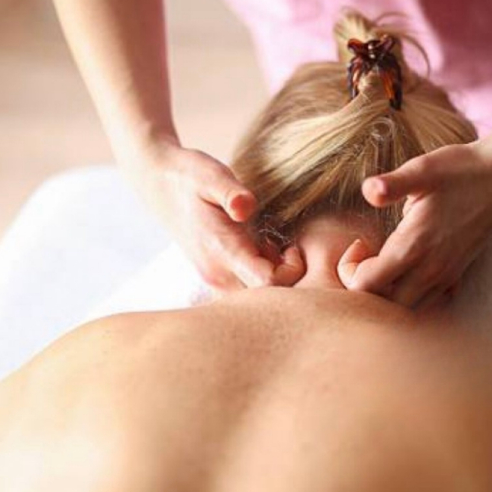 Upper Body Tension Relief at Dream House Head Spa in Killen, AL