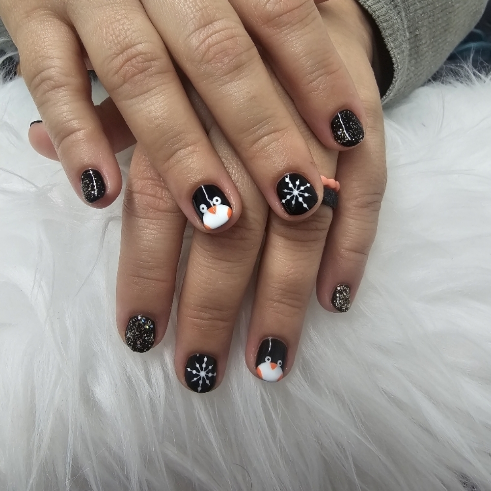 Manicure at Something To Talk About Salon in Marion, NC