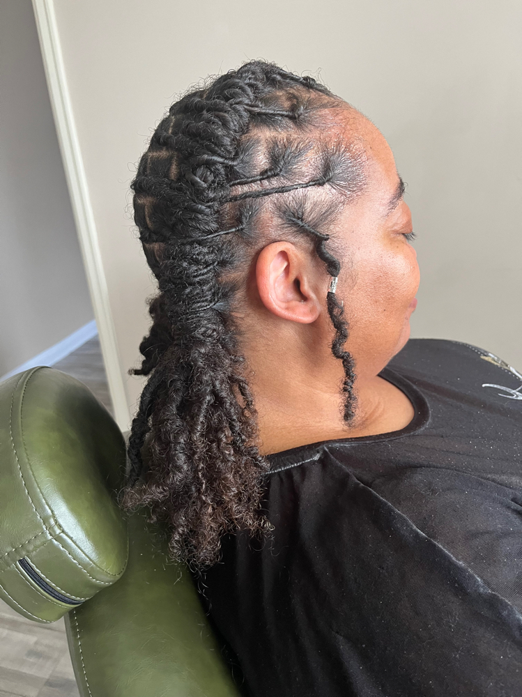 Loc Retwist & Style