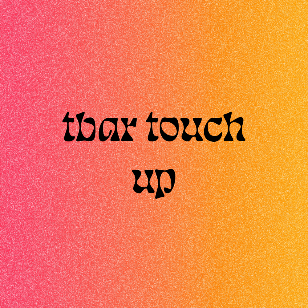 tbar touch up at october raine studio in temecula, CA