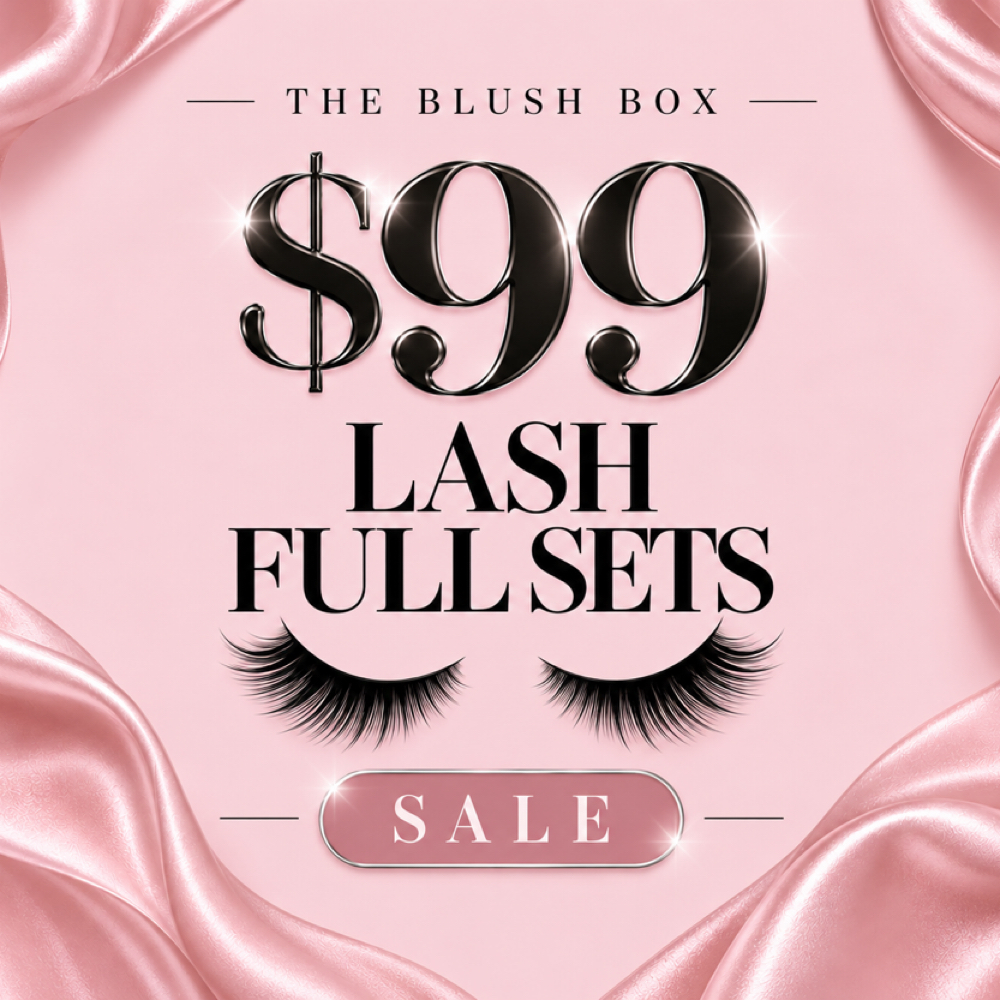 September Lash Full Sets- $99 at The Blush Box Salon- West Chester, Ohio in West Chester, OH