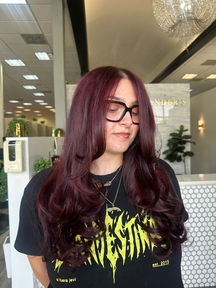 Layered Cut+ Bouncy Blowout!
