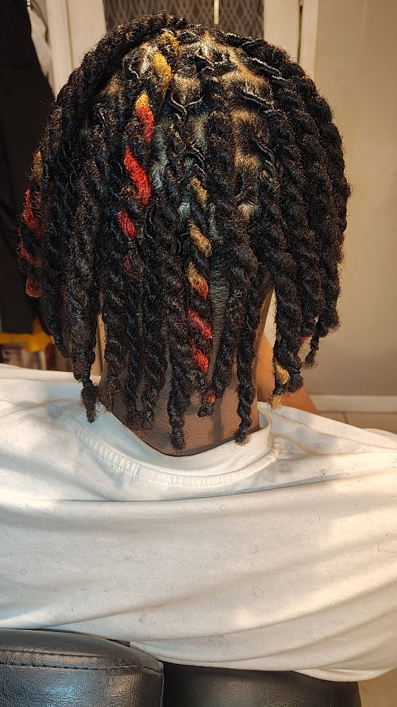 High Top Loc Retwist
