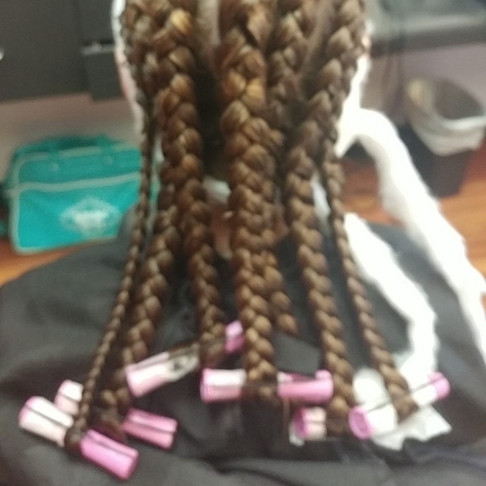 Braided Perm at Sandworm Salon | Hair by Britt in Janesville, WI