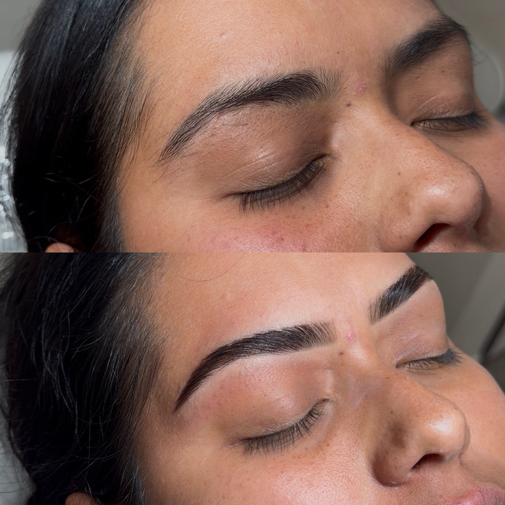 Brow Lamination w/ Wax + Tint at Monique Gutierrez in Cypress, CA