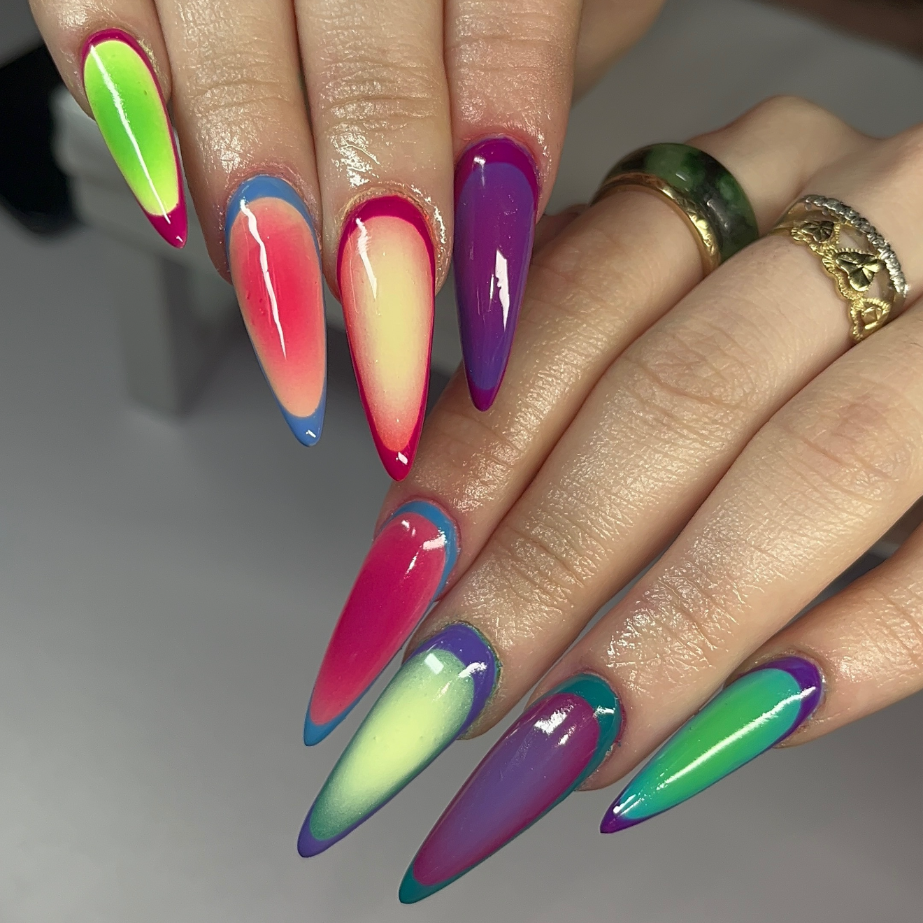 + airbrush, full set at Haus of Femme in Brooklyn, NY