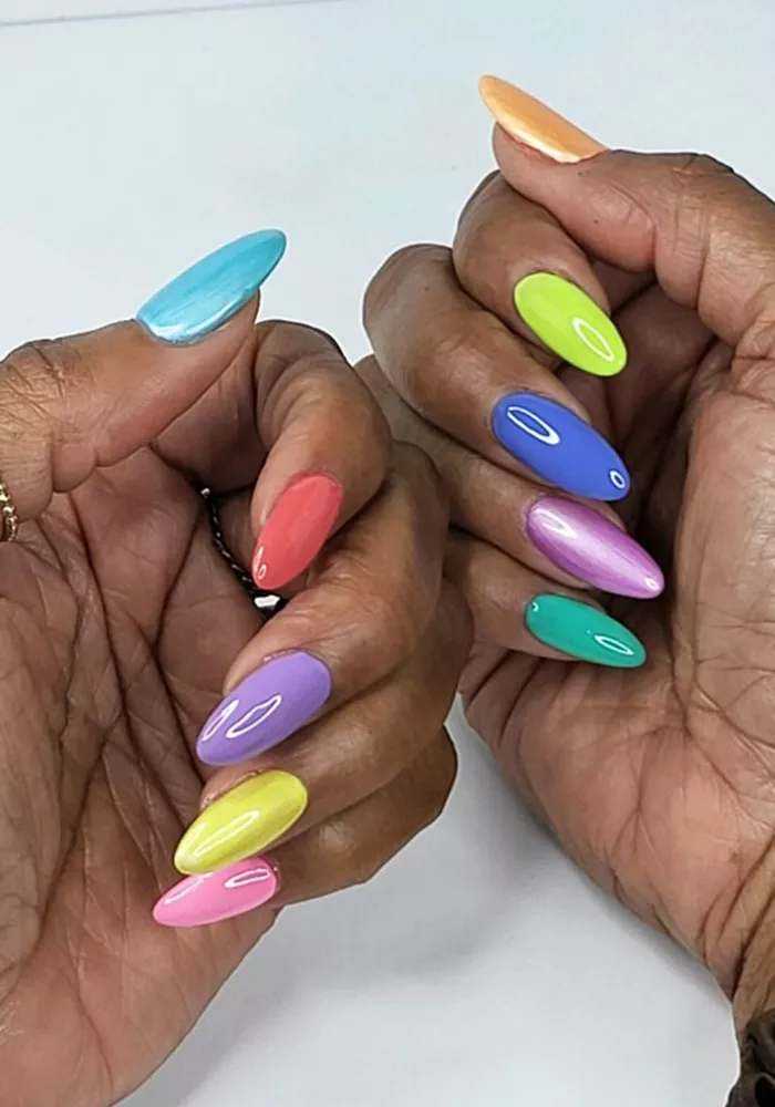 Muti Colors(add On Mani)