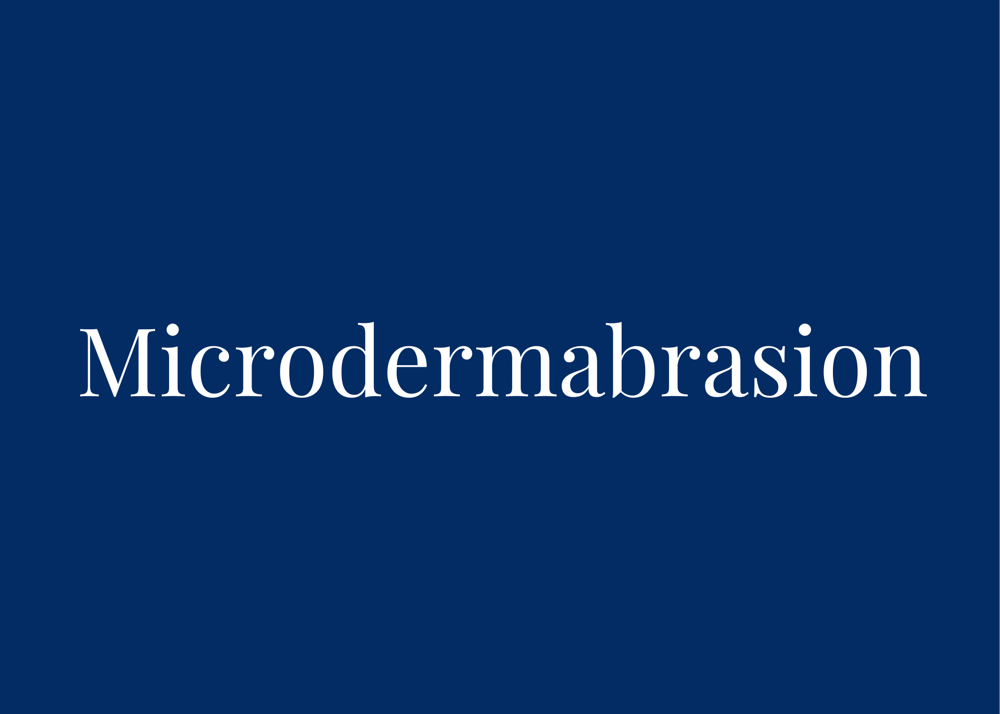 Microdermabrasion