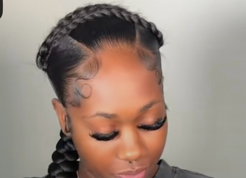 BUTTERFLY PONYTAIL BRAID