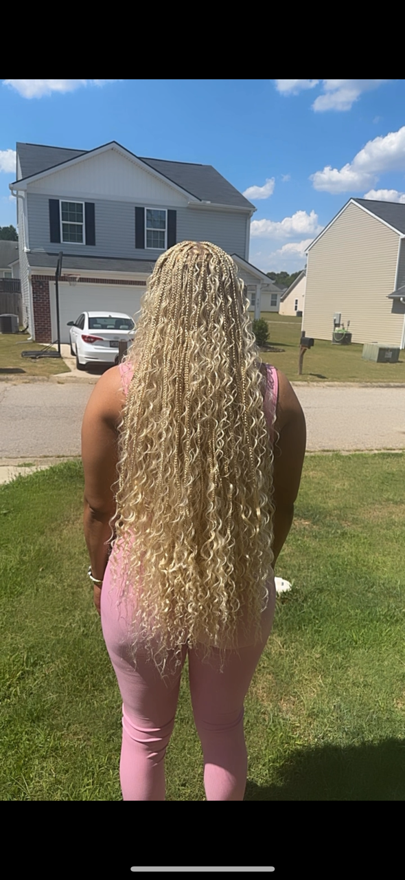 Small Boho Knotless at Kstylez in West Point, GA