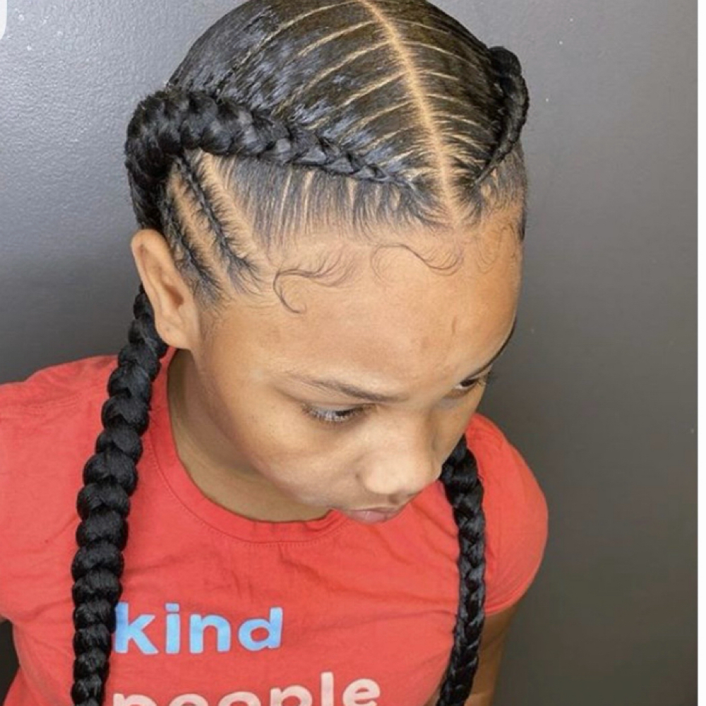 Kids 2 FEED -In Braids (age 4-8) at Glam Braids in Marietta, GA