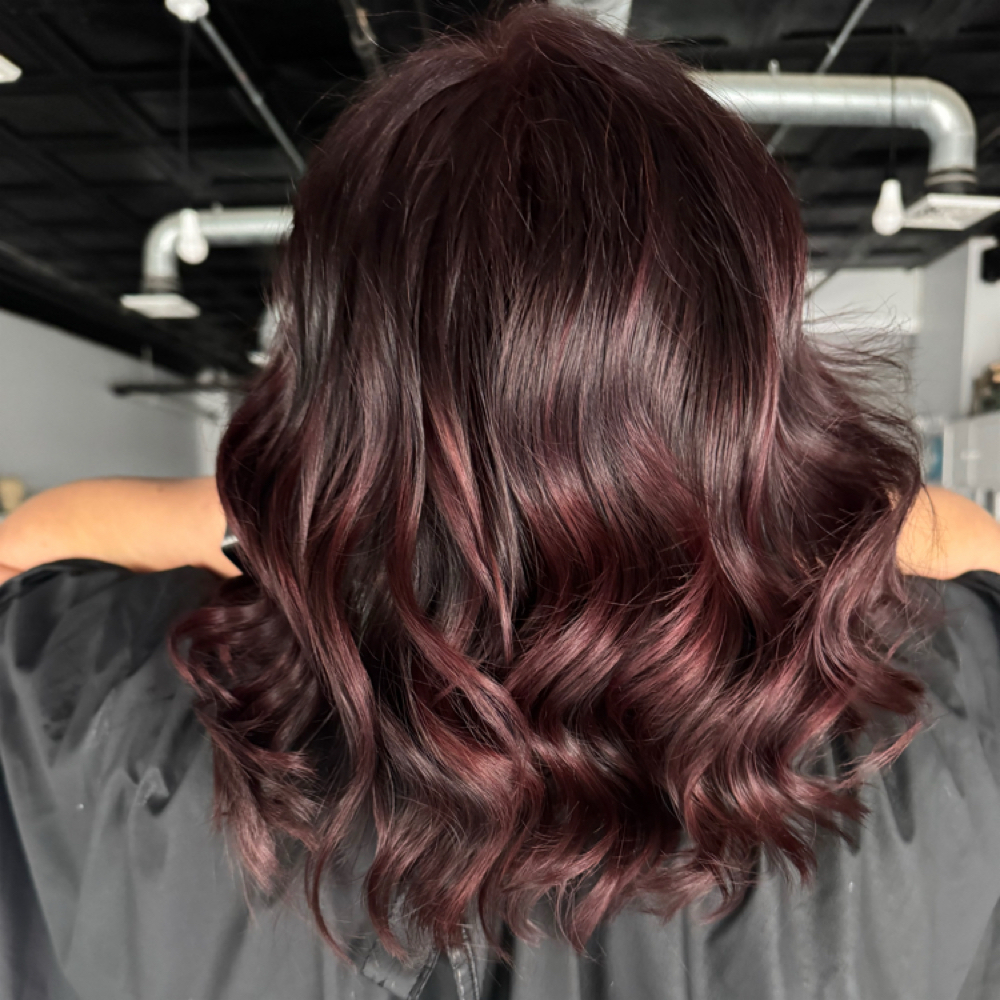 Root Touch Up And Pull Through at Studio460 - Liz in Athol, MA
