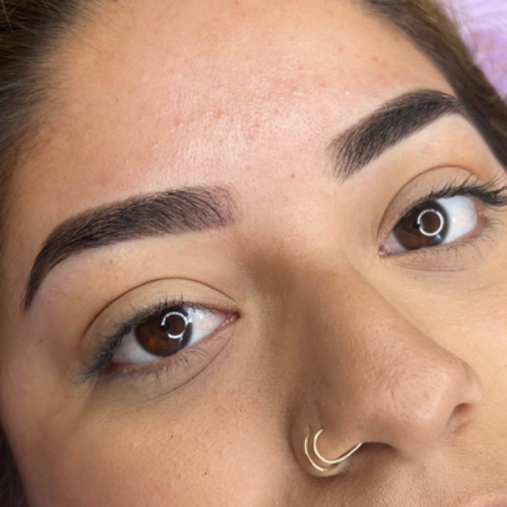Ombré Powder Brows at Aloha Lashes and Brows in Ventura, CA