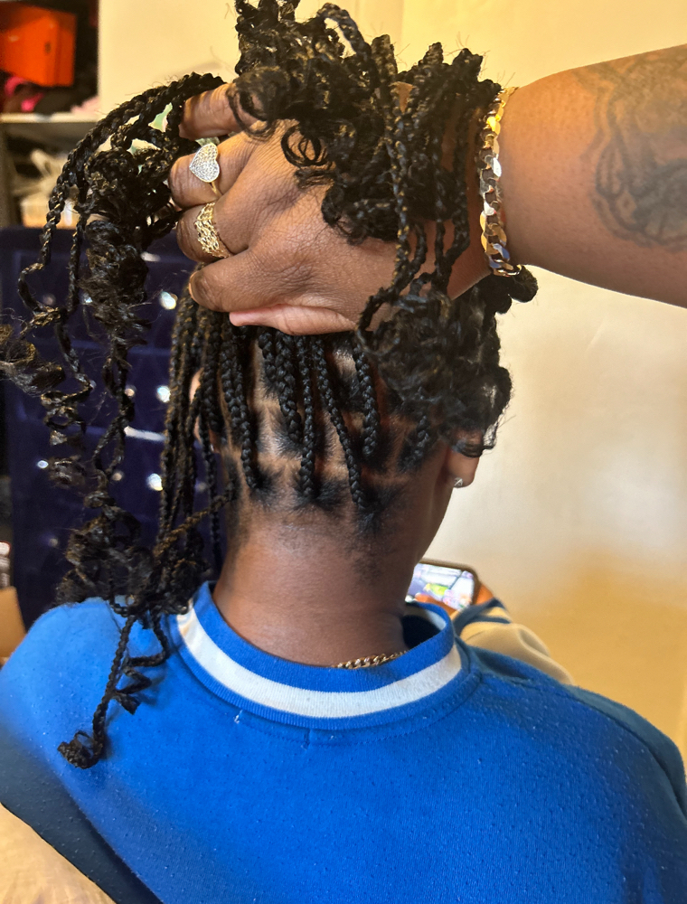 Short Pretty Girl Plaits