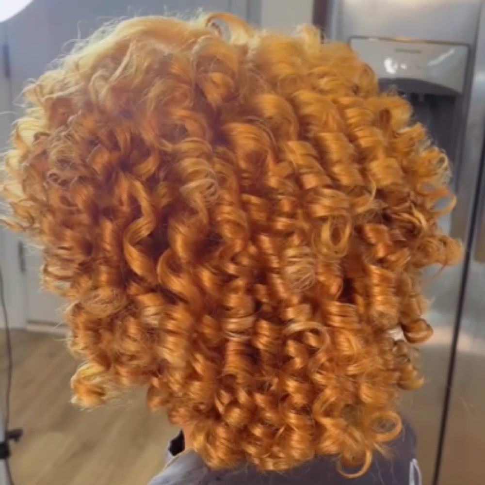 Double Process Color at Crowned Alexa’s in Pooler, GA