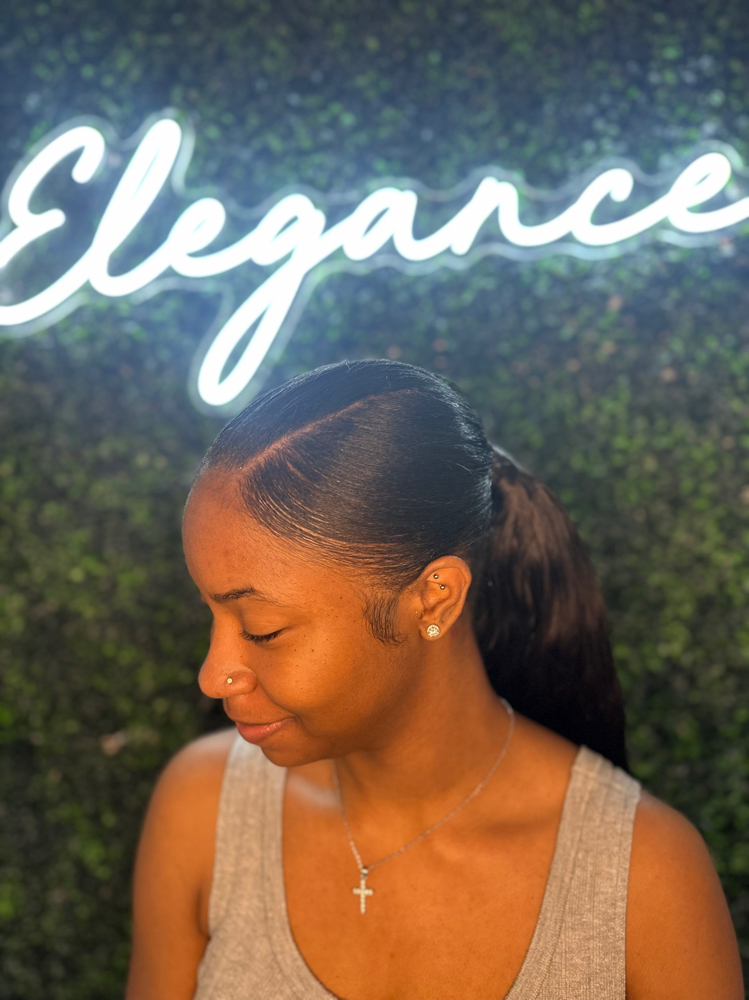 Sleek Ponytail