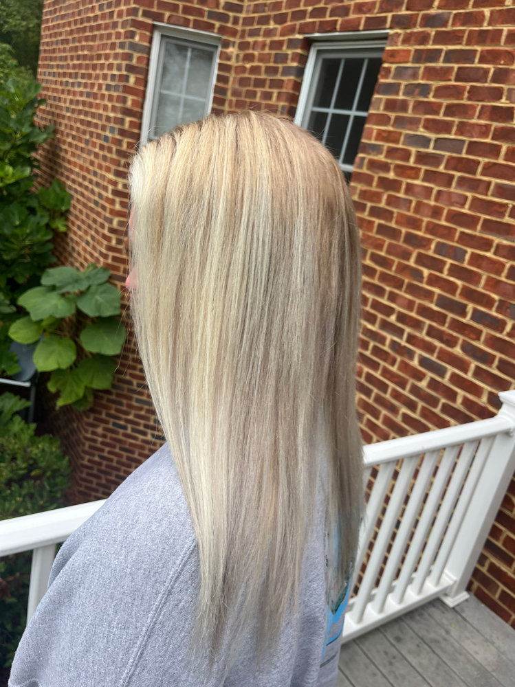 Highlight & Lowlight at Heavenly Hair & Nail Spalon in Wingina, VA