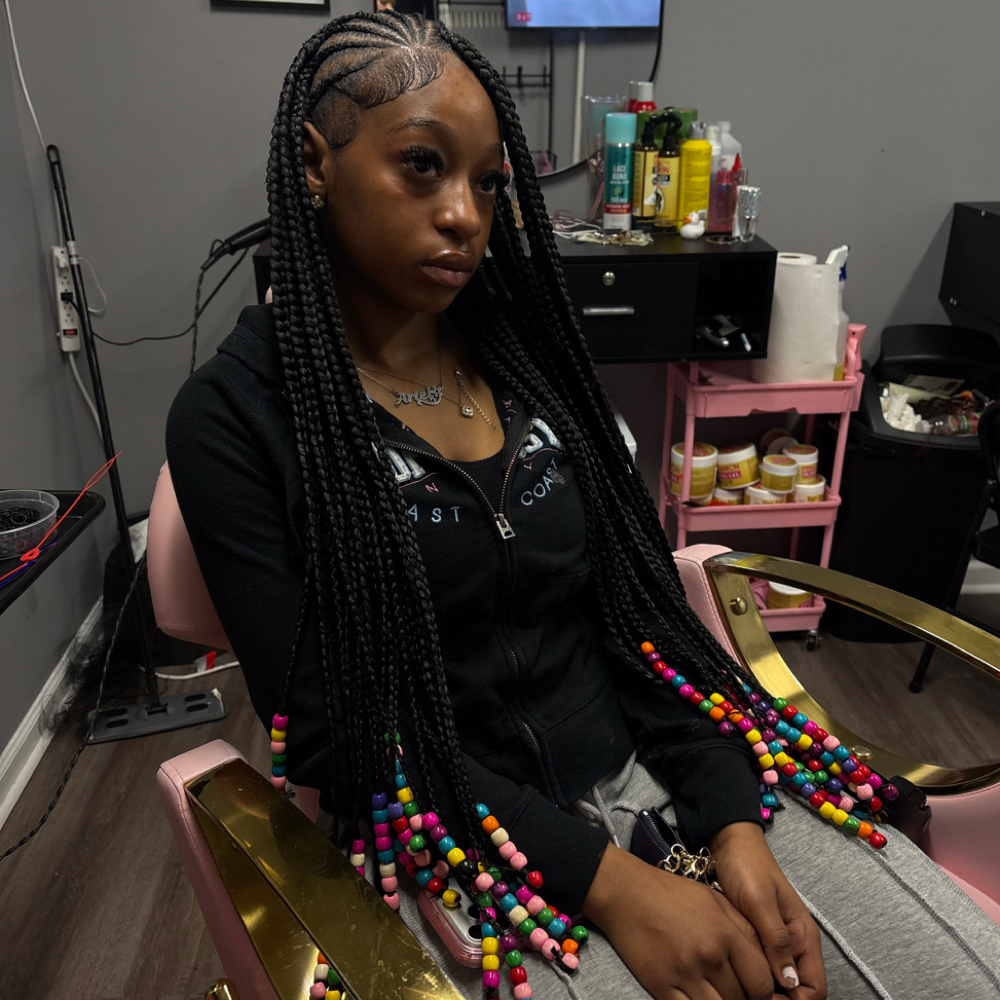 Fulani Braids- Medium at Tressé by Asholyn in Martinez, GA