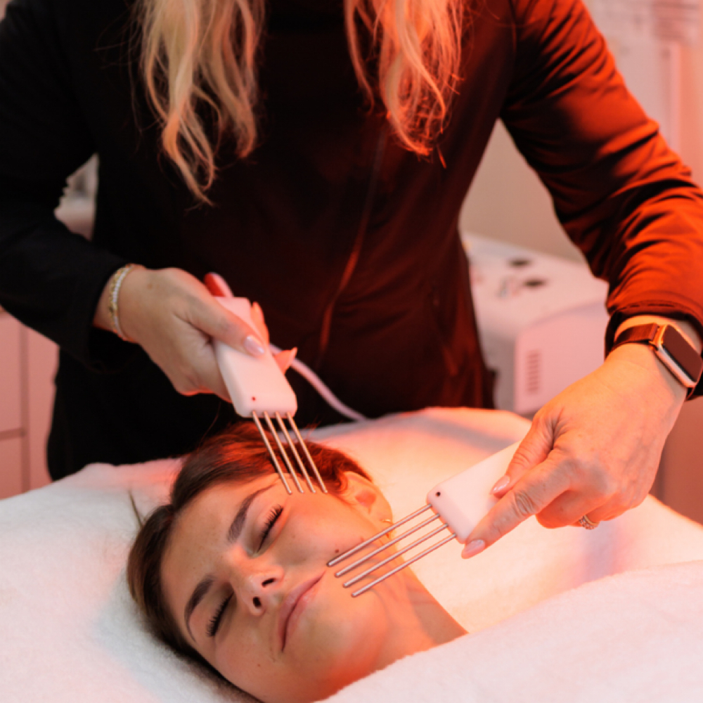 Sculpt & Lift MicroCurrent Facial at Quiet Beauty Spa in Newport Beach, CA