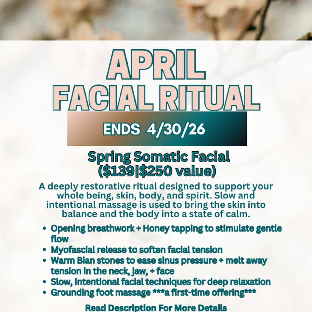 Spring Somatic Facial at The Face Naturalist Dawn Conder in Naples, FL