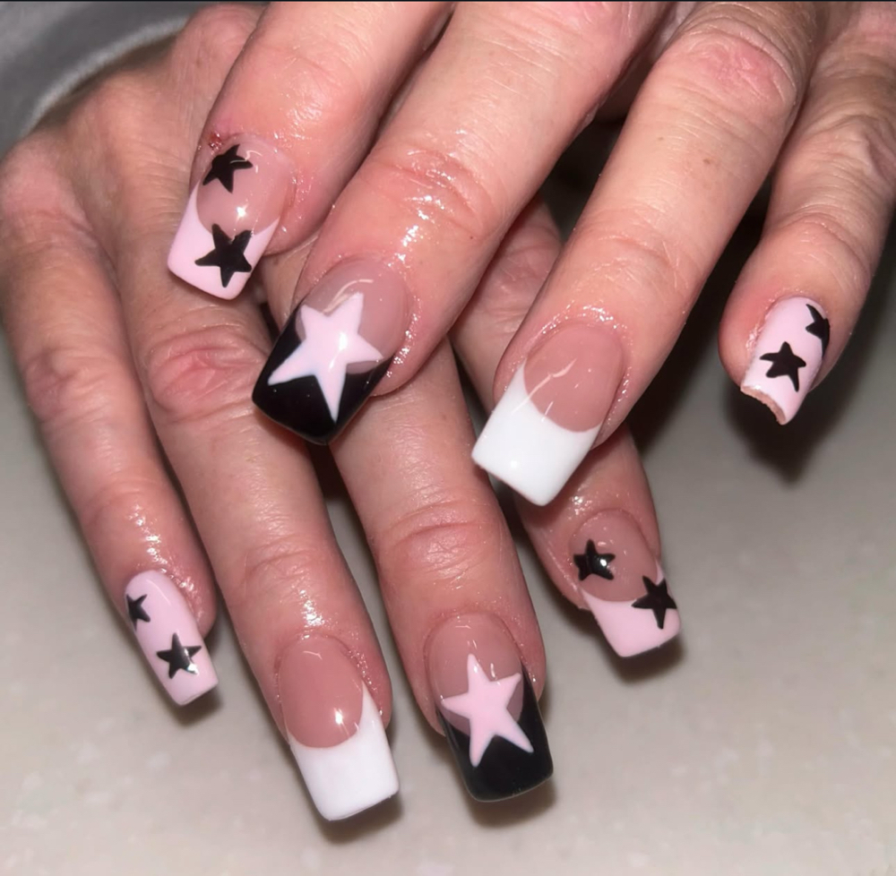 Acrylic Full Set w/Intermediate Art