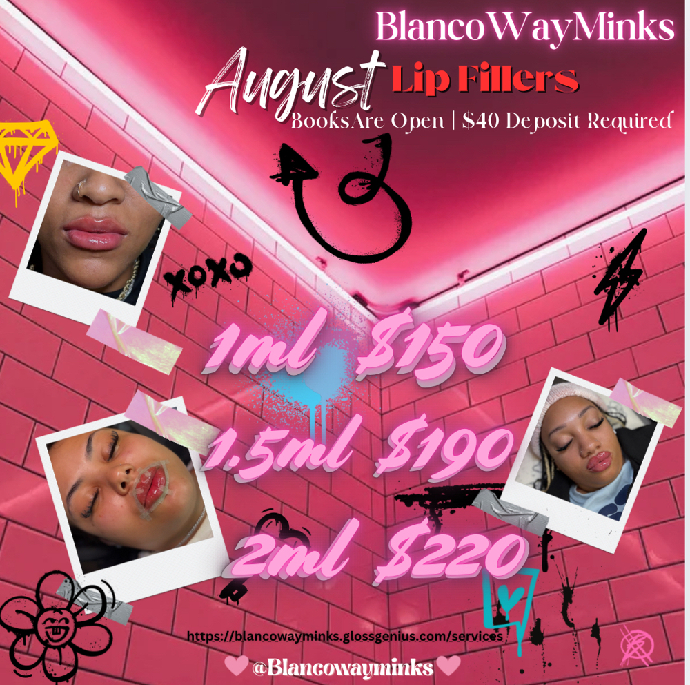 August Lip Filler Sale