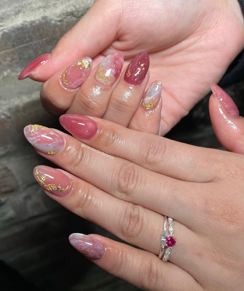 Short Almond/stiletto