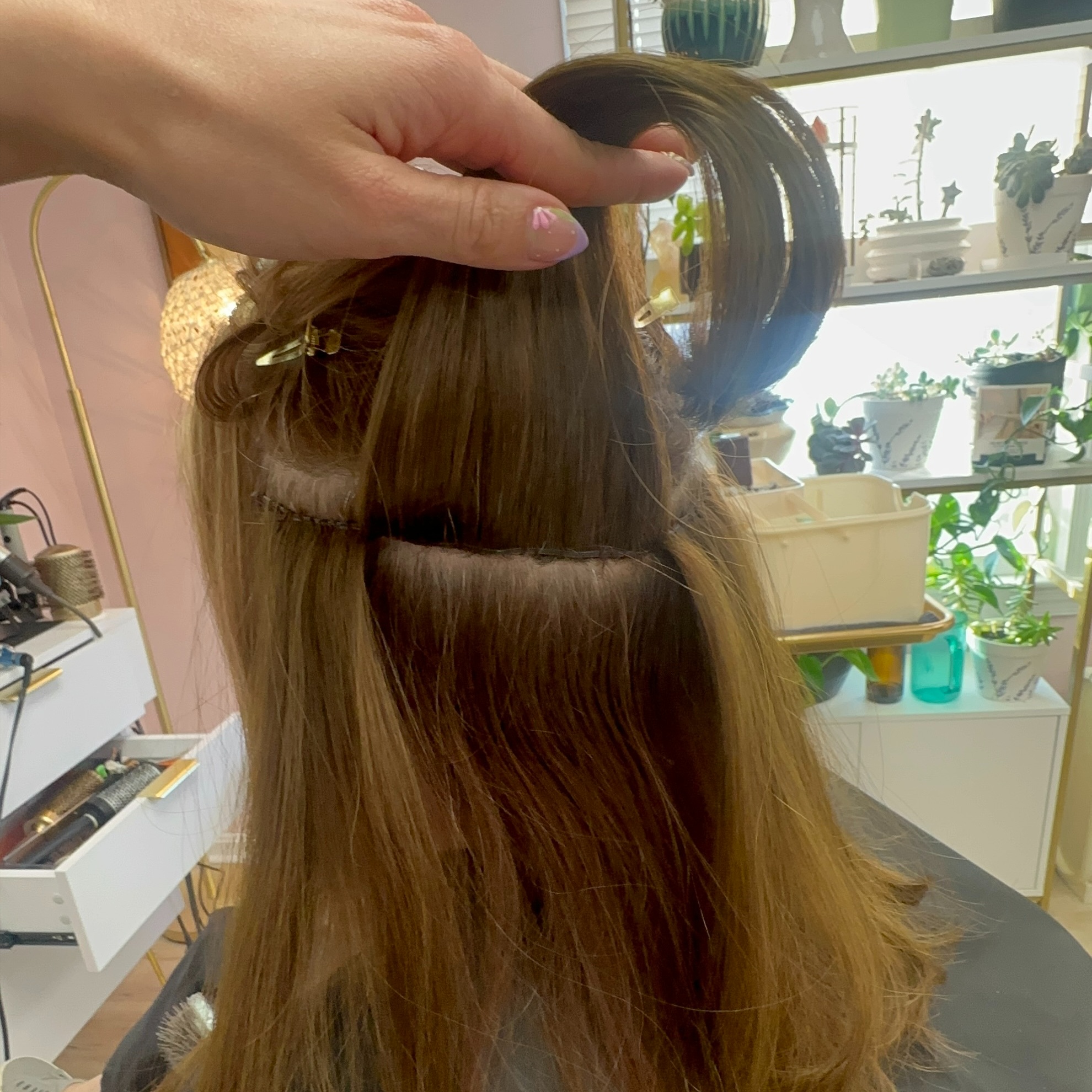 Weft Extension Move-Up at Salon Se7en in Warrenton, VA
