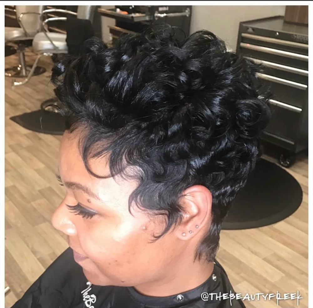 Medium Pixie Shampoo, Waves & Curls