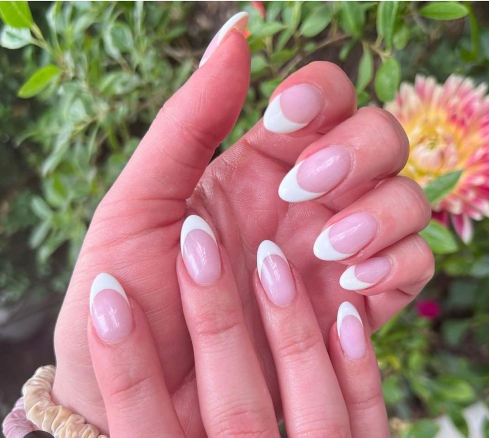 Pink And White Full Set