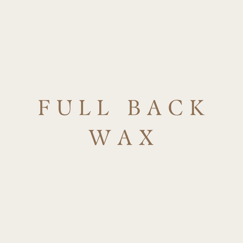 Full Back Wax