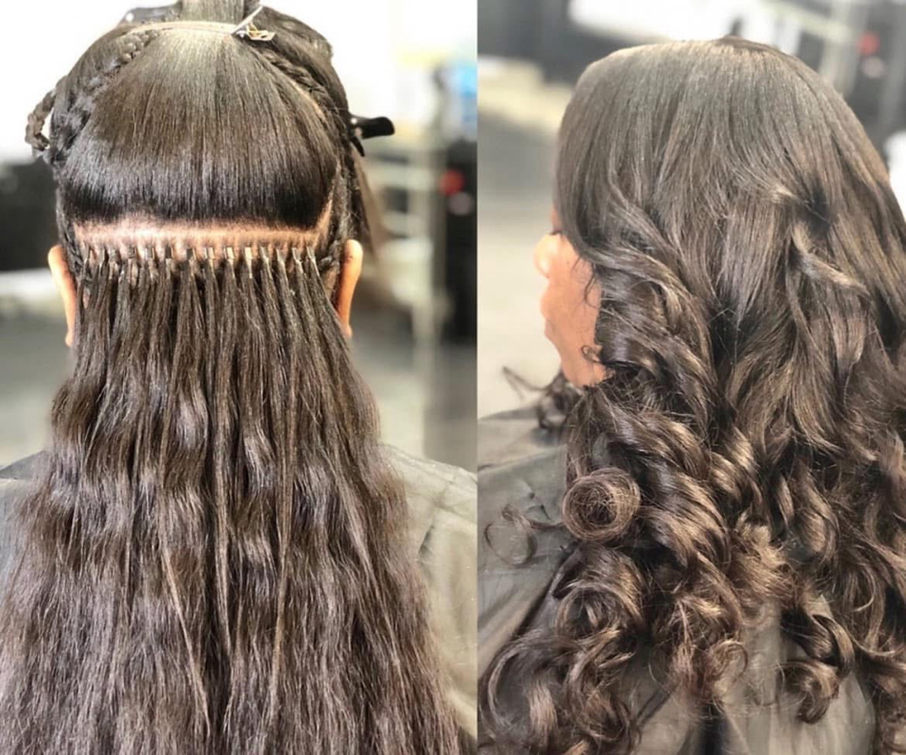 I Tip Microlinks hair not included
