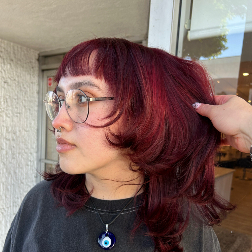 Root Touch Up at Cuts By Cookie in Glendale, CA