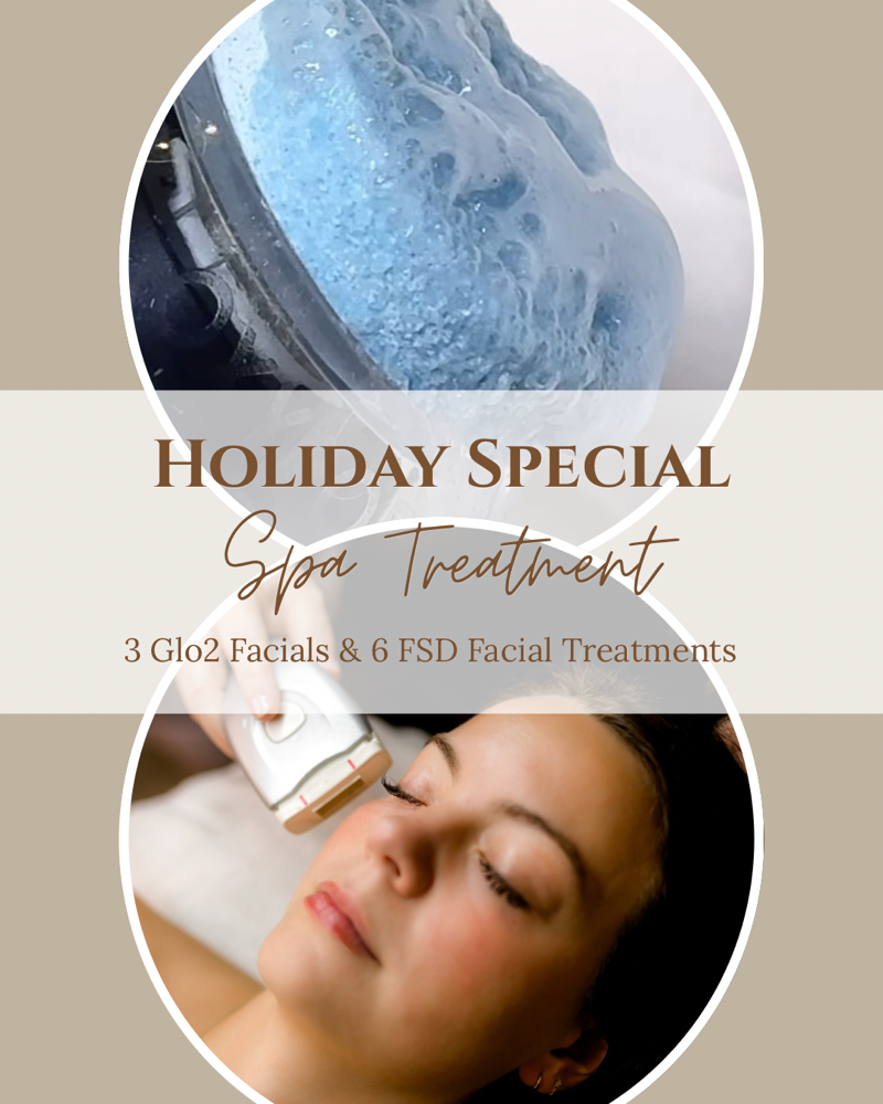 3 Glo2 & 6 FSD Facial Pkg at Graceful Beauty Day Spa in Bentonville, AR