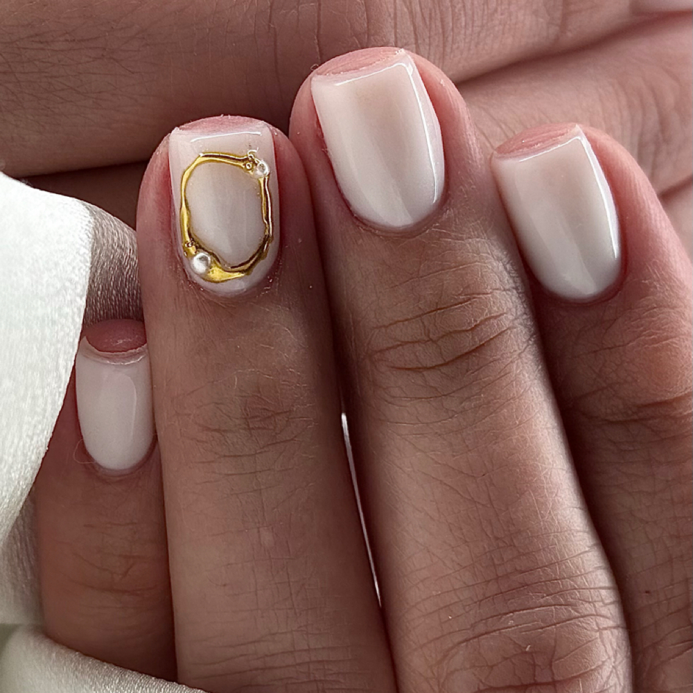 Structured Manicure at Jenny Nailed It in Oakdale, CT