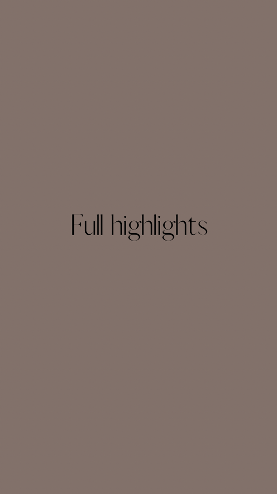 Full Highlights