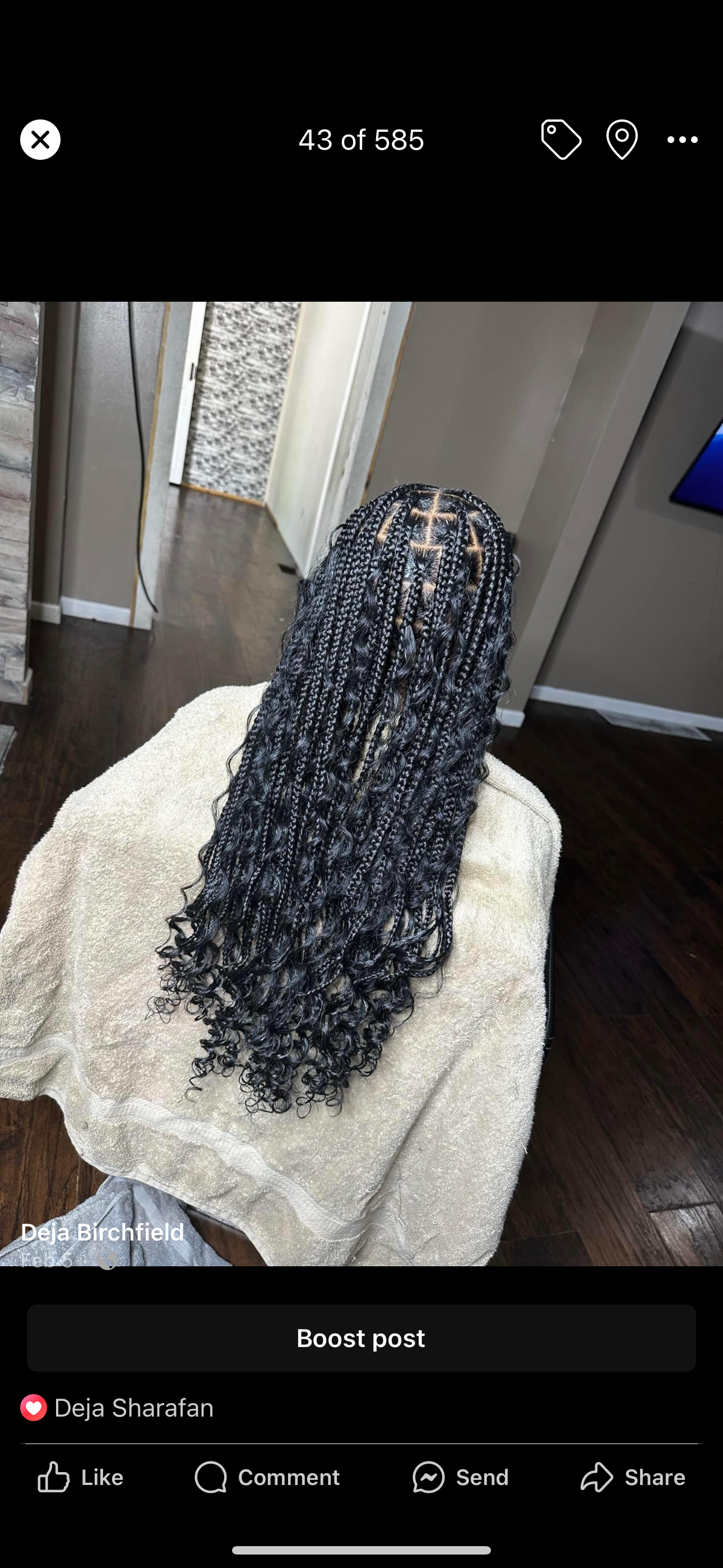 Medium Knotless Braids/Island Twist at The Royal Way in Rochester, NY