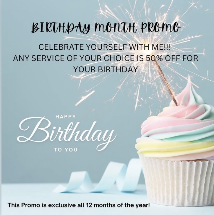 Birthday Month Promo 90 Minutes
