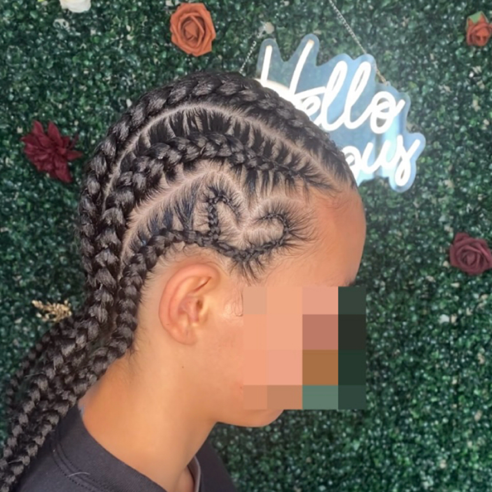 Senior BraiderFeed In Stitch Braids at JL Luxe Co in North Versailles, PA