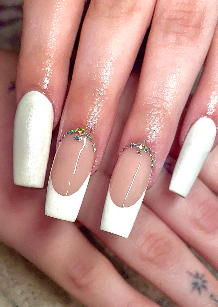 Full french set ! at Nailsxk in Anniston, AL