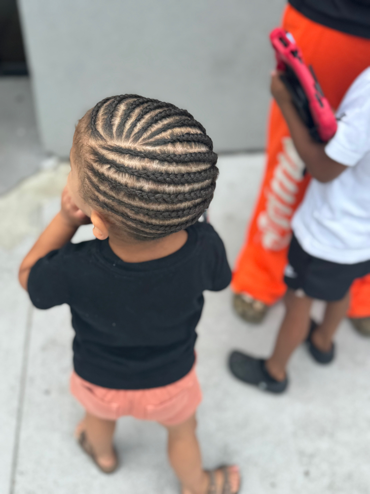 Kids Braids Hair Added