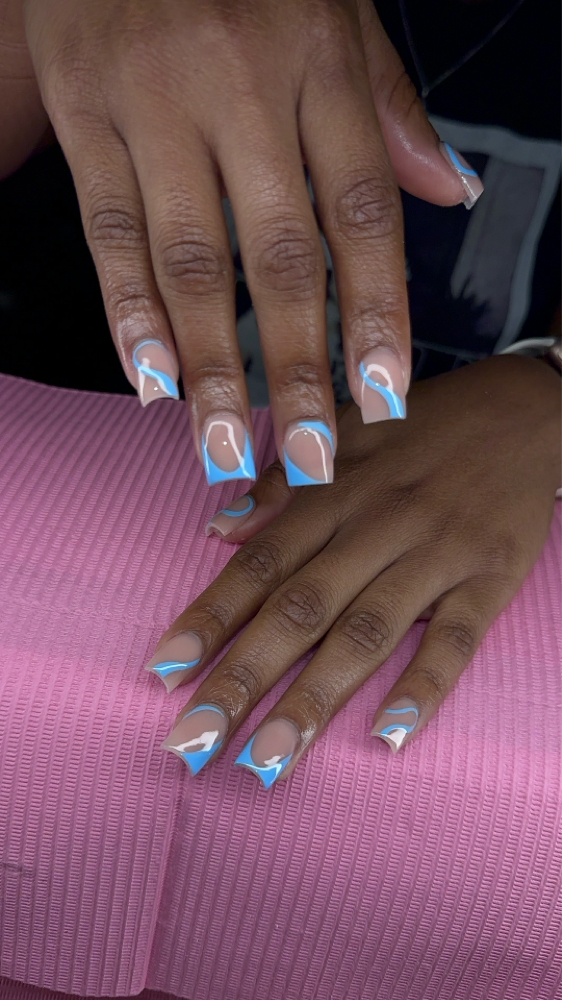 ADD ON: Lite Handdrawn Nail Art