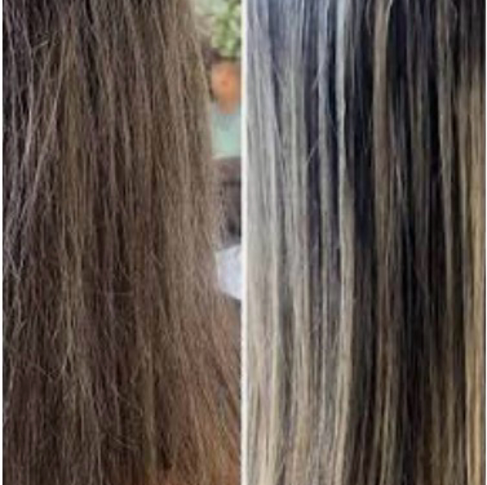 Keratin Hair Treatment at Bliss Beauty Bar in Houston, TX