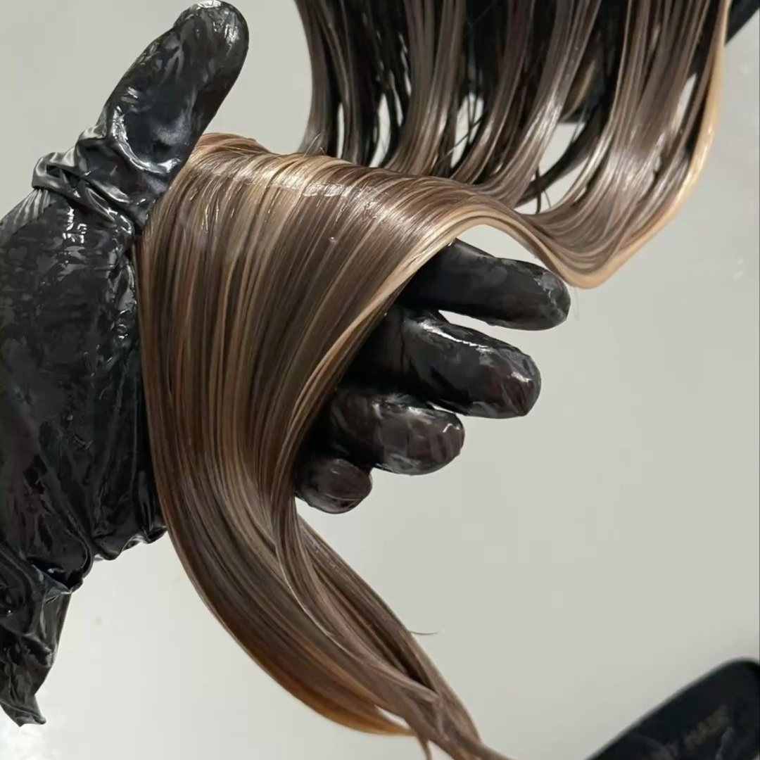 Conditioning treatment at blonde & branded salon in Raleigh, NC
