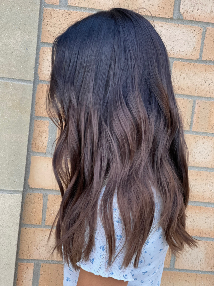 Single Process & Hair Cut & Blowdry