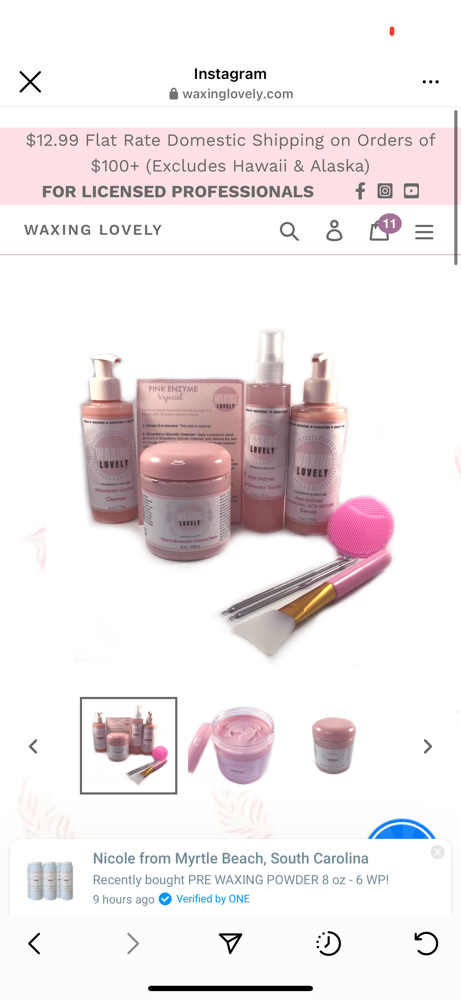 Pink Enzyme Vajacial at Eygptian Esthetics in Upper Marlboro, MD
