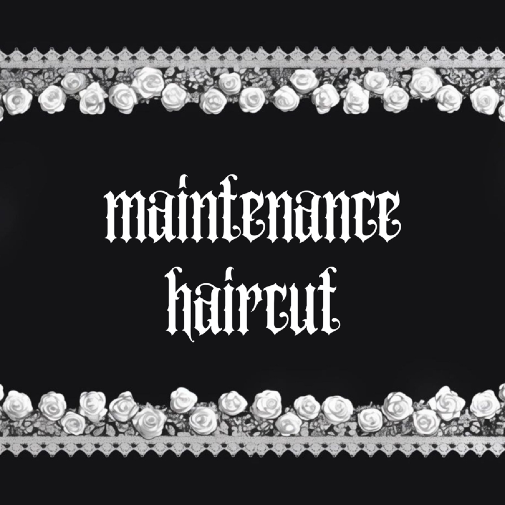 maintenance haircut at Shearly ✦ Departed in Hanford, CA